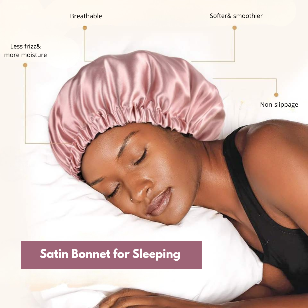 Bonnet de nuit Dream en satin