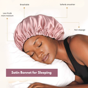 Bonnet de nuit Dream en satin