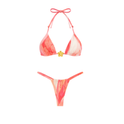 Coral bloom swimwear