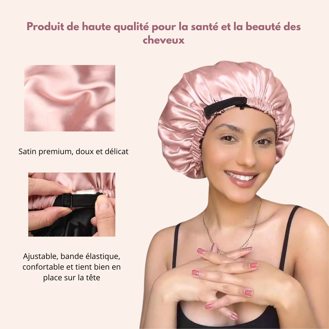 Bonnet de nuit Dream en satin