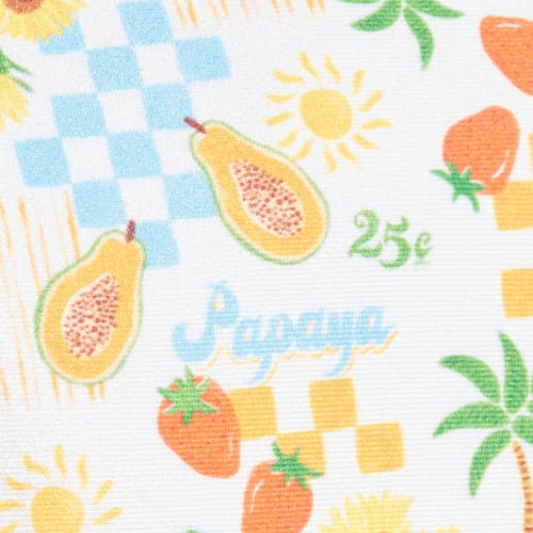 Papaya crush swimwear